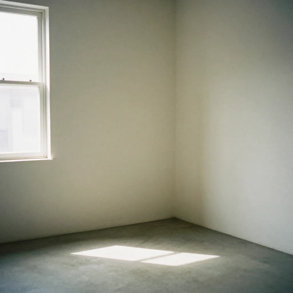 Minimalist workspace demonstrating organized resources